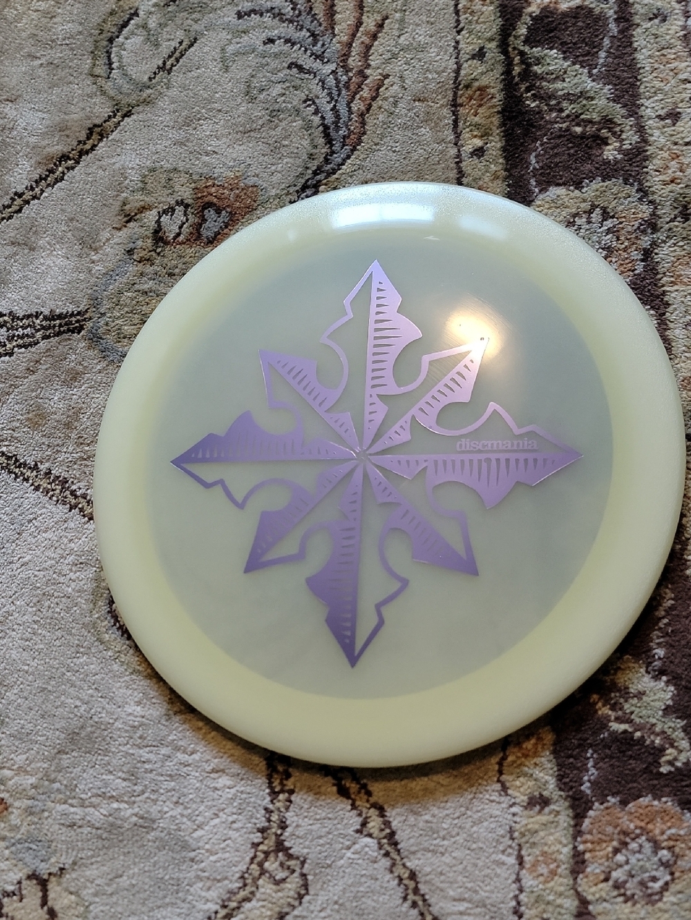 NEW Discmania PD3 Glow Disc Golf Driver Purple Starburst Foil 166 G Innova Made